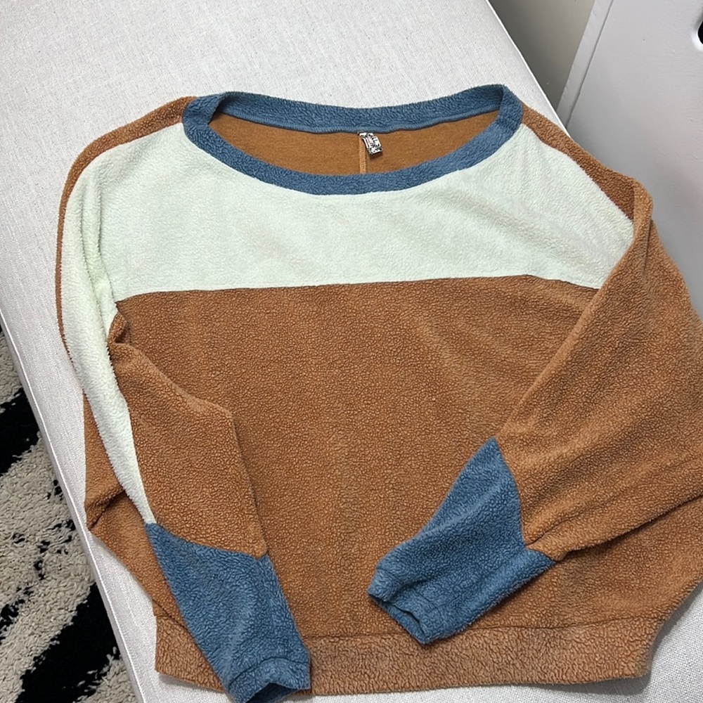 Free People Fleece Pullover